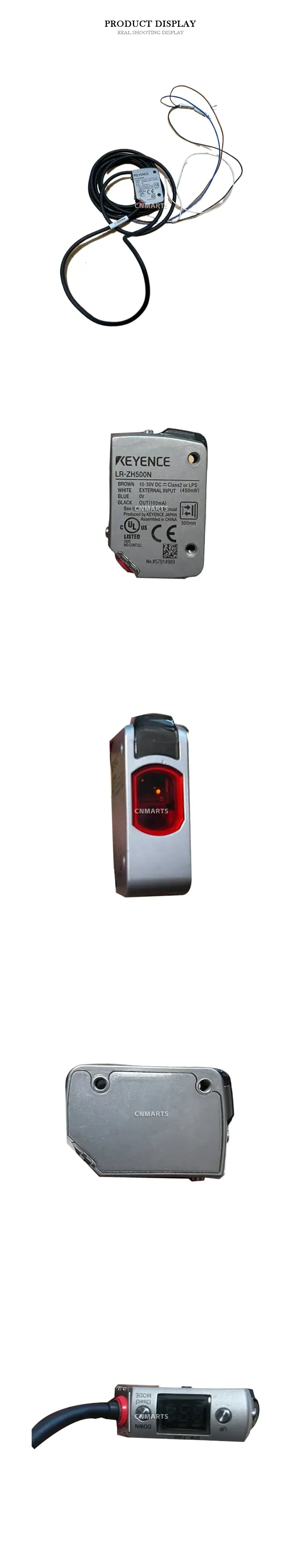 KEYENCE LR-ZH500N Laser Mark Sensor Head Description