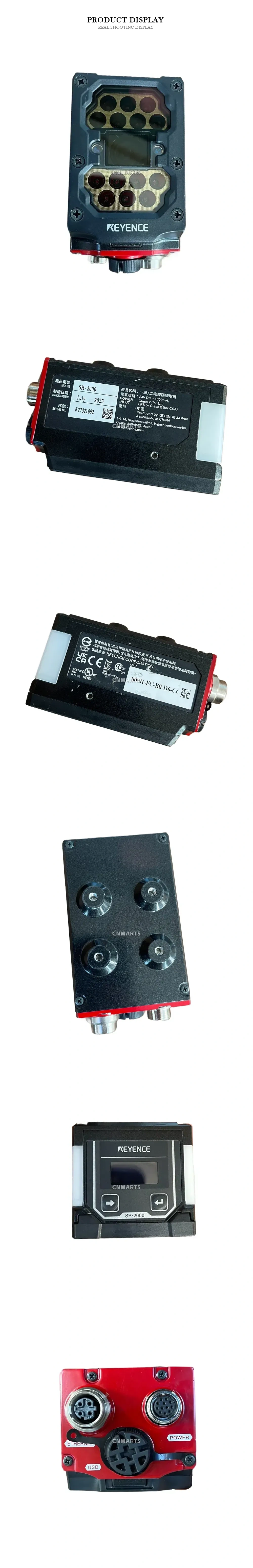 KEYENCE SR-2000 1D/2D Barcode Reader Description