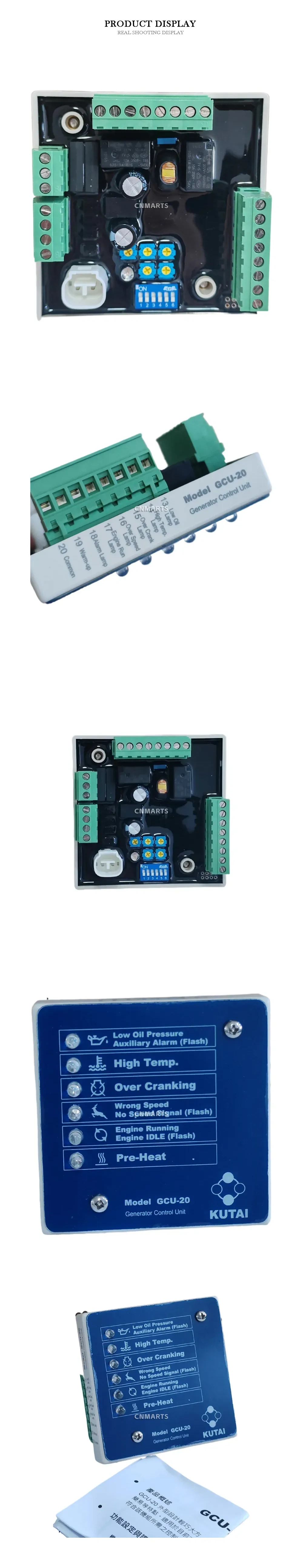 KUTAI GCU-20 Generator Control Unit Description