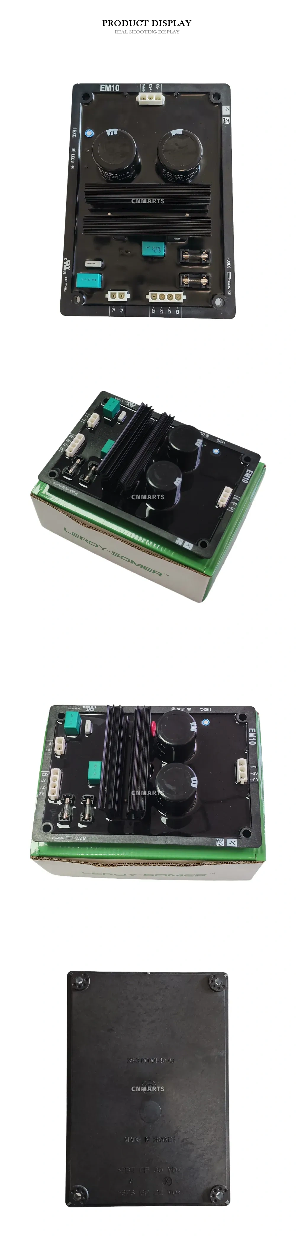 Leroy-Somer EM10 Automatic Voltage Regulator (AVR) Description