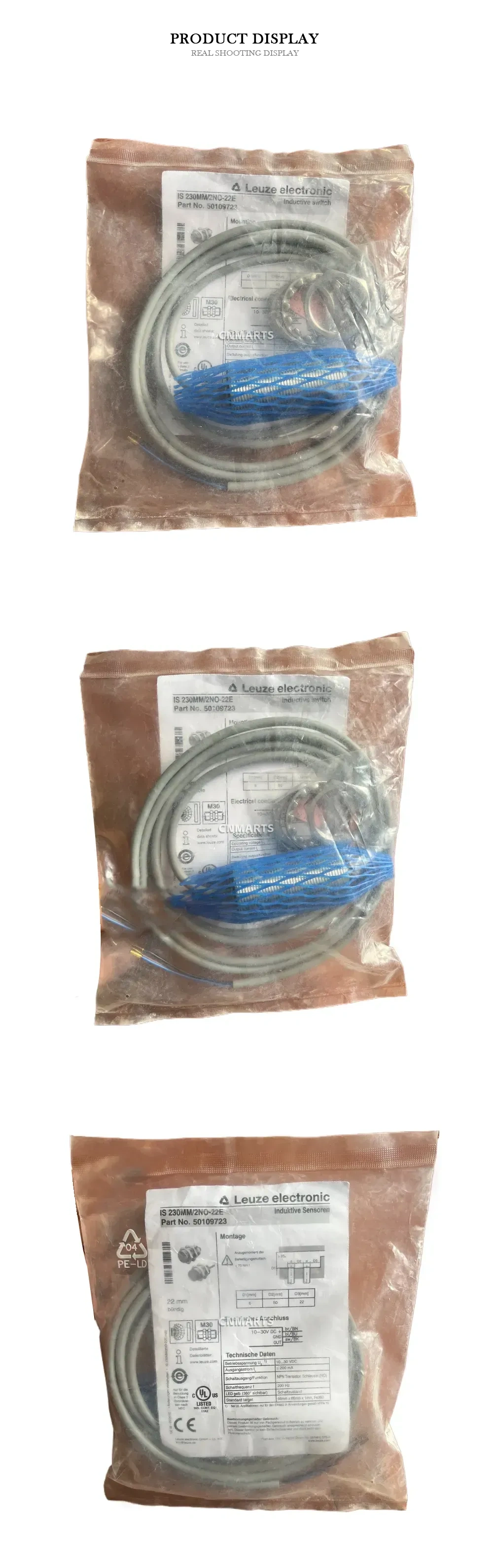 Leuze electronic IS 230MM/2NO-22E Inductive Sensor Description