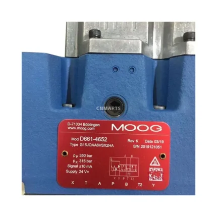 MOOG D661-4652 Hydraulic Servo Valve