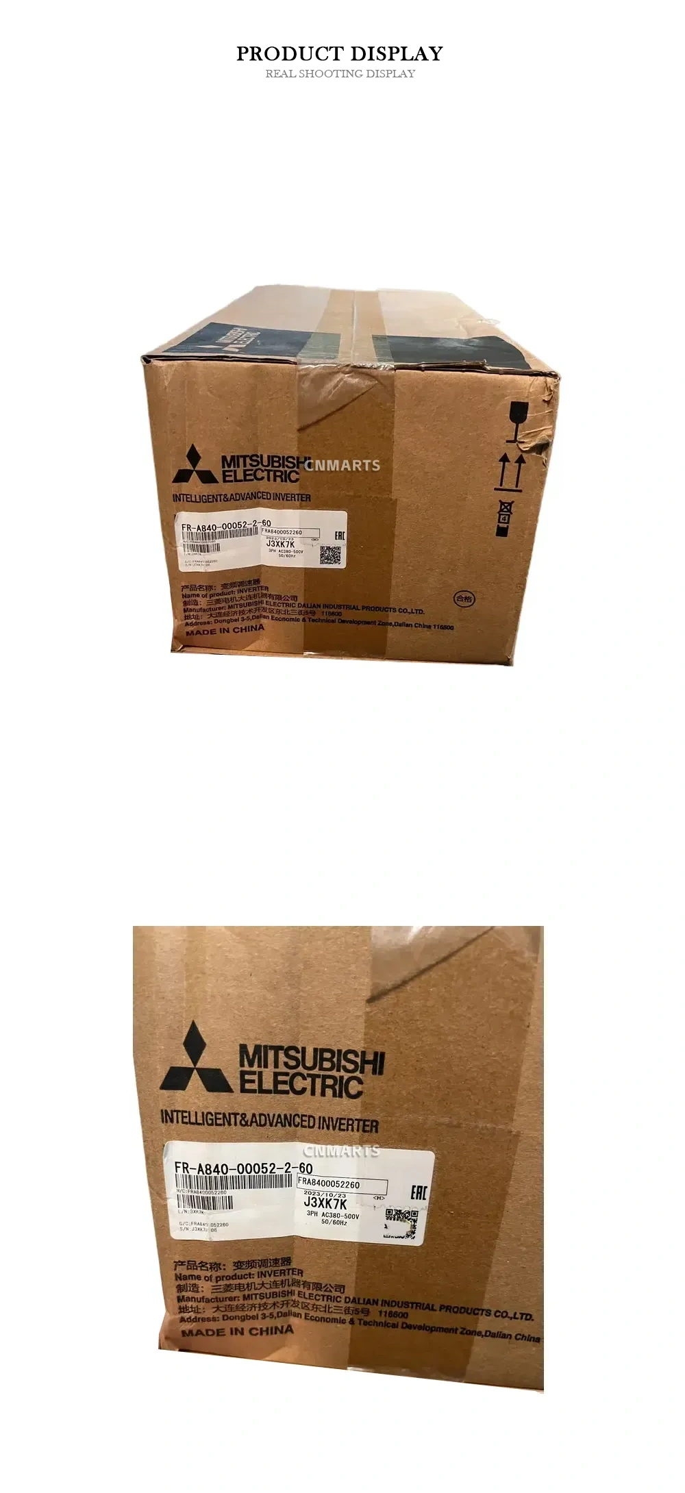 Mitsubishi Electric FR-A840-00052-2-60 Inverter Description