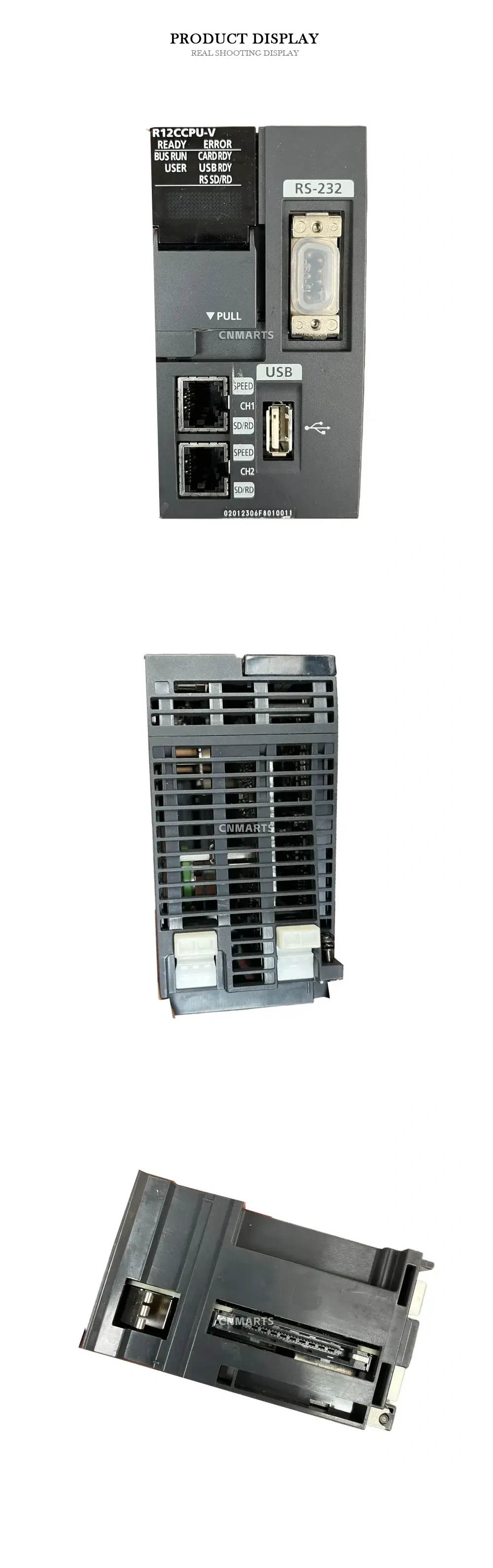 Mitsubishi Electric R12CCPU-V CC-Link IE Field Network Remote Station CPU Module Description
