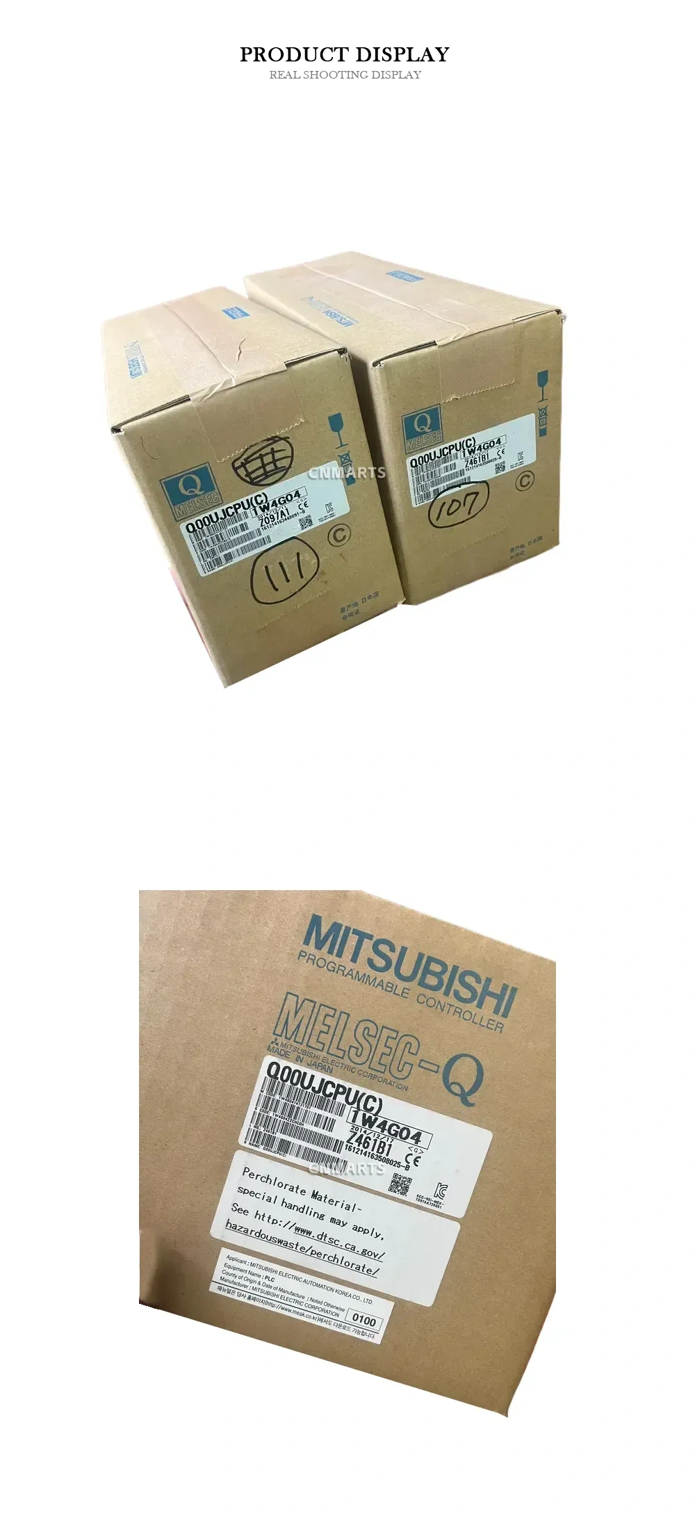 Mitsubishi Q00UJCPU(C) Programmable Controller CPU Module Description
