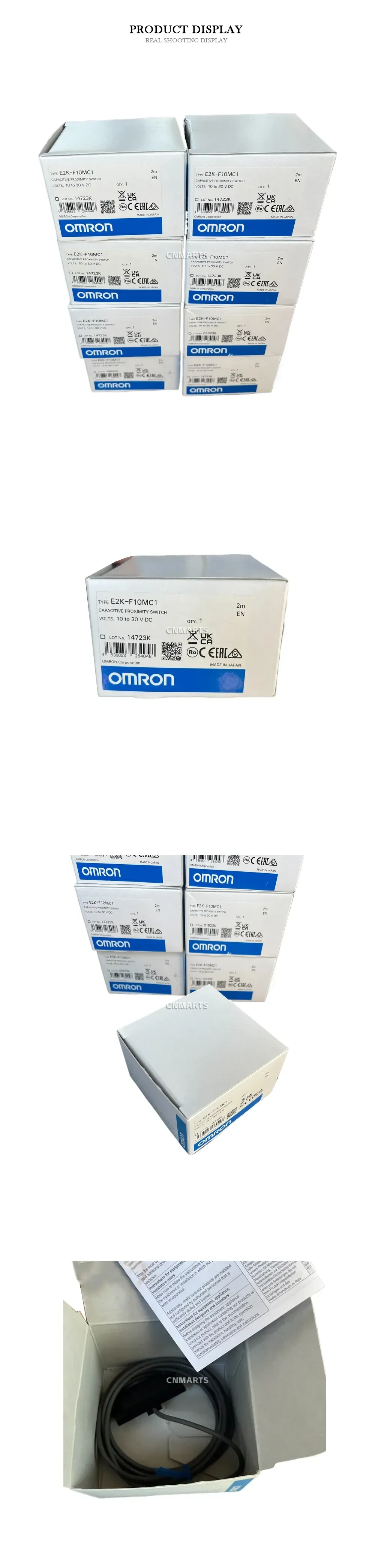 OMRON E2K-F10MC1 Capacitive Proximity Switch Description