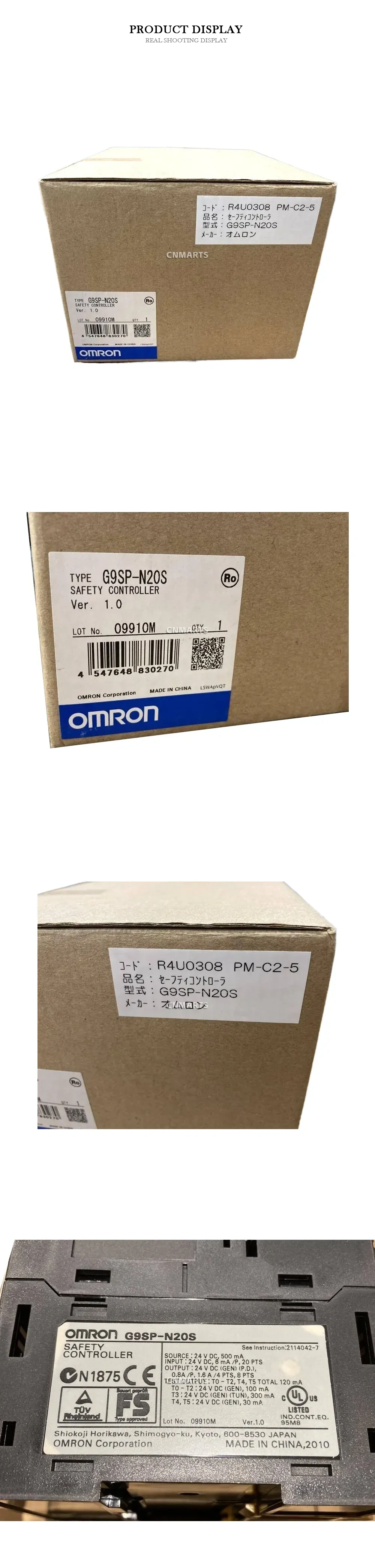 OMRON G9SP-N20S Safety Controller Description