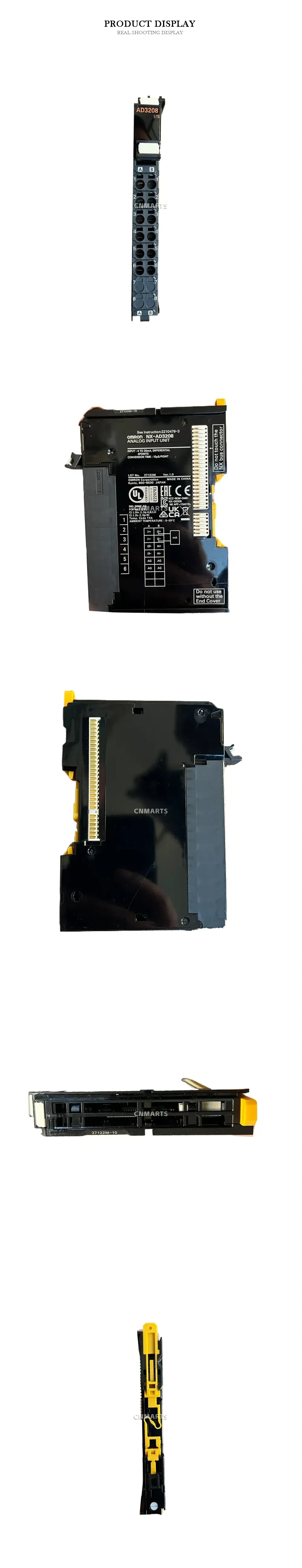 OMRON NX-AD3208 Analog Input Unit Description
