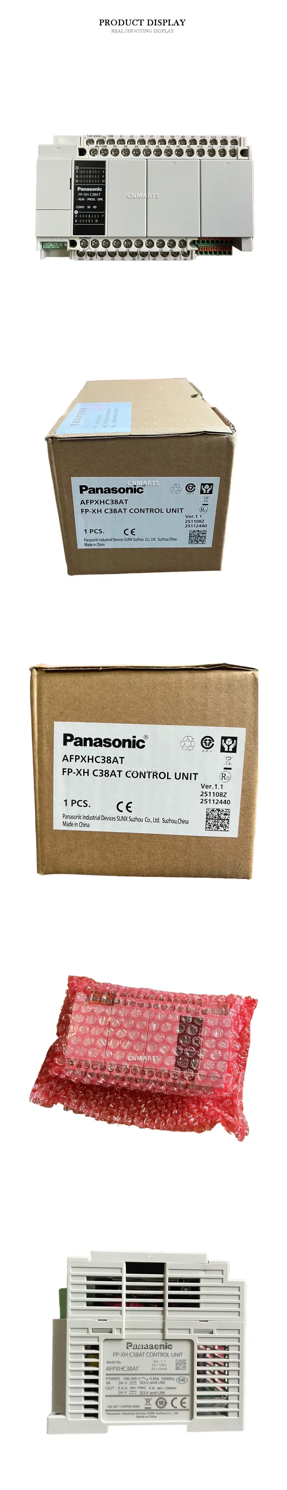 Panasonic AFPXHC38AT PLC Control Unit Description