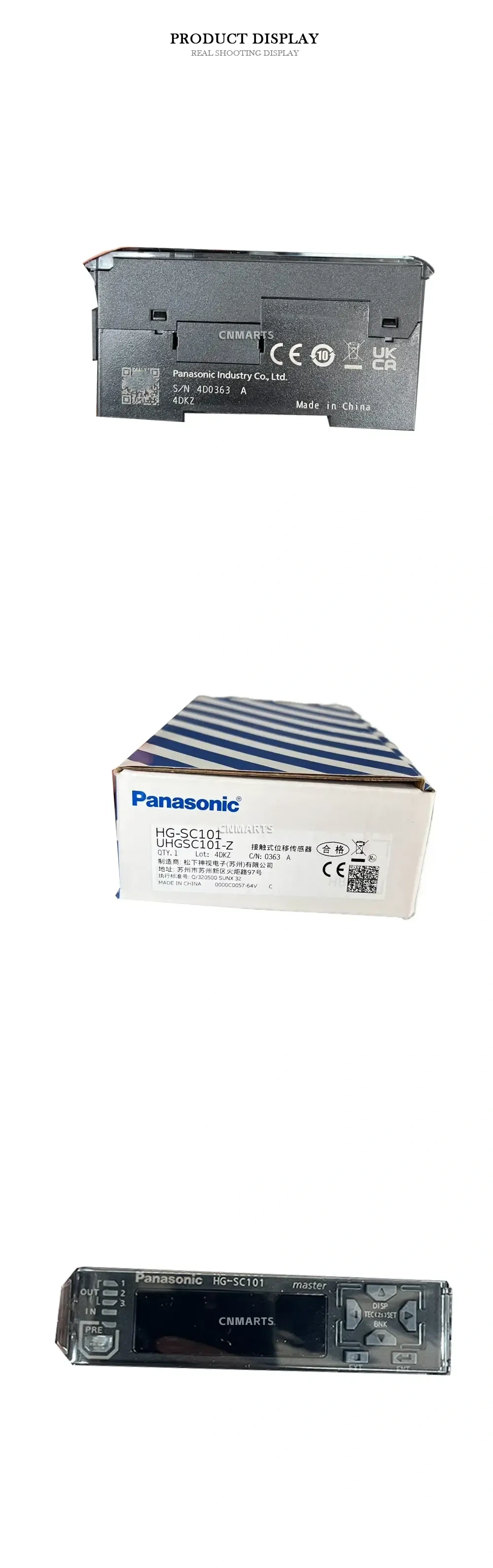 Panasonic HG-SC101 Contact Displacement Sensor Description