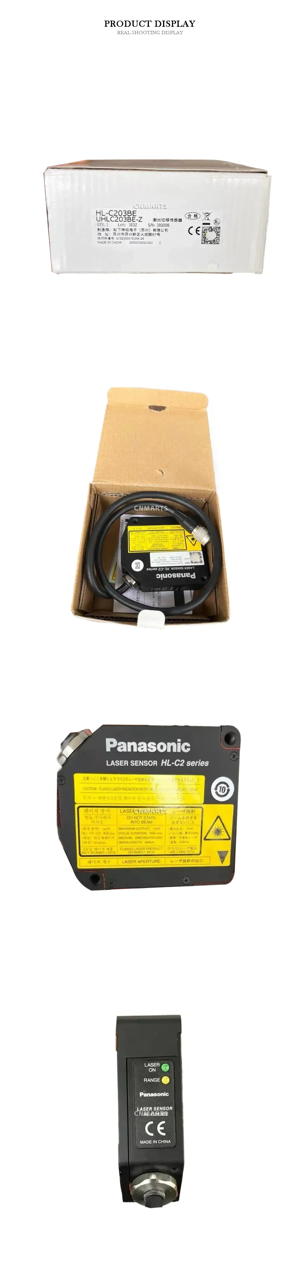 Panasonic HL-C203BE Laser Sensor Description