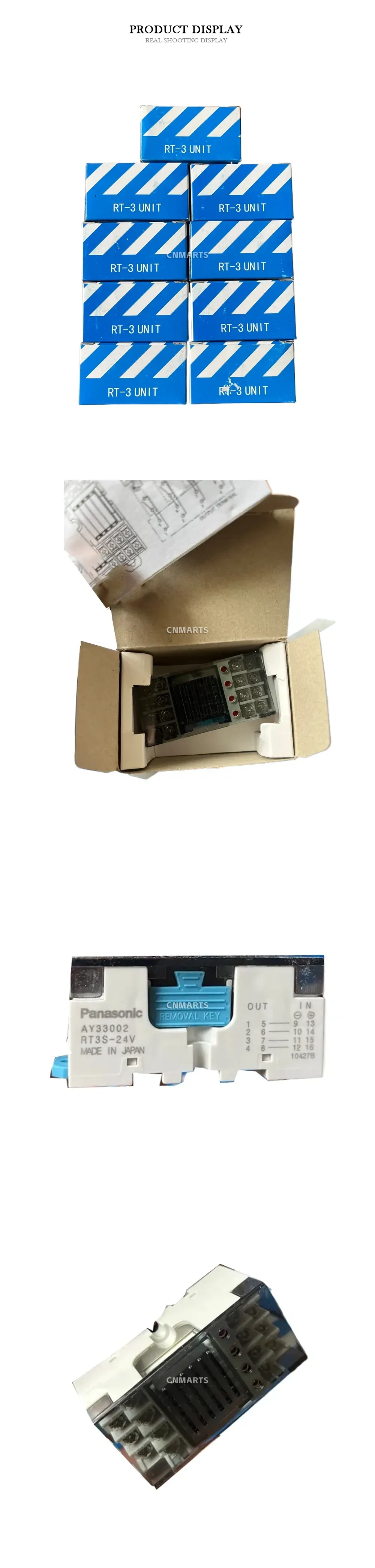 Panasonic RT3S-24V Relay Terminal Unit Description