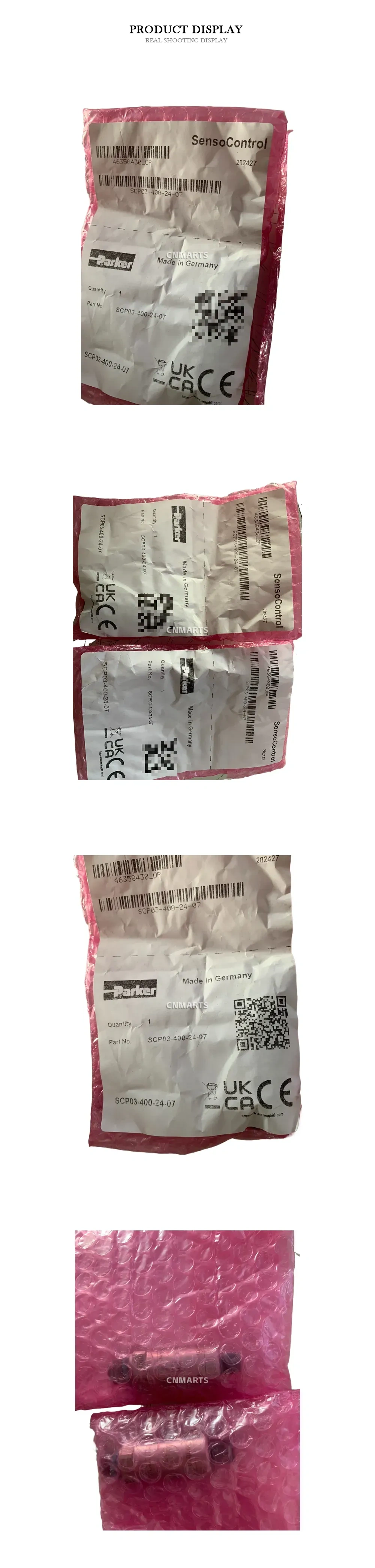 Parker SCP03-400-24-07 Pressure Sensor Description