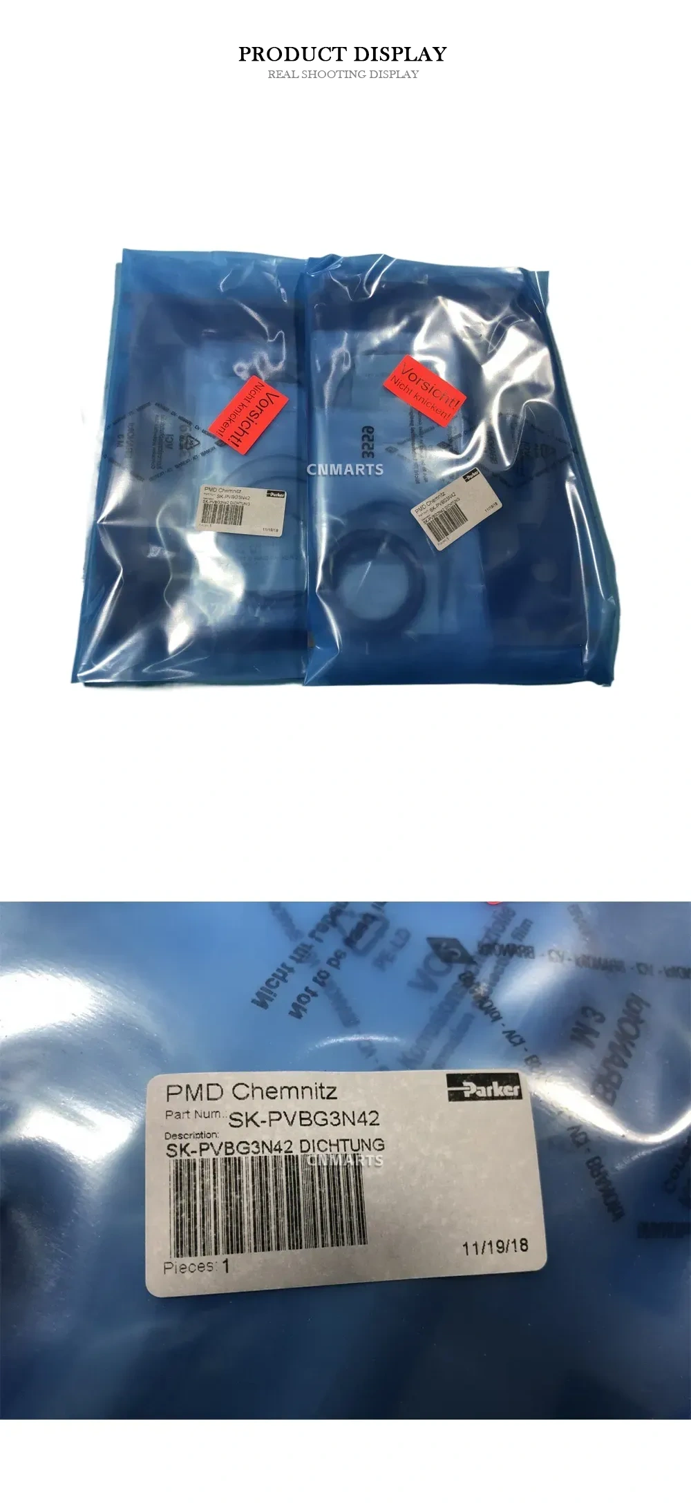 Parker SK-PVBG3N42 Seal Kit Description