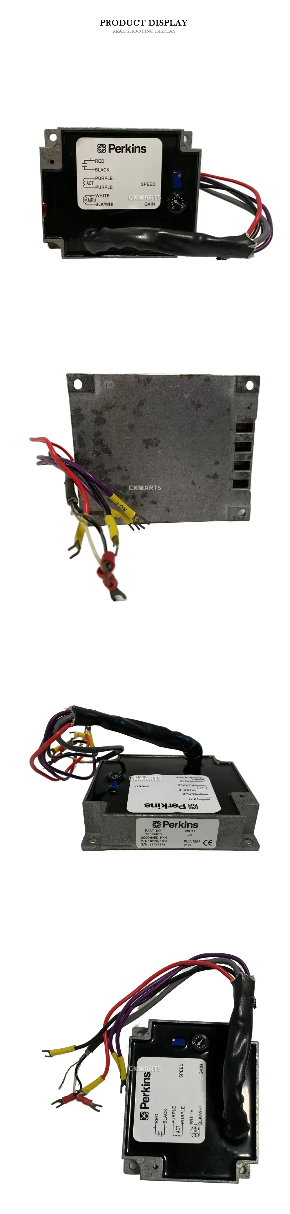 Perkins 2868A911 Electronic Speed Governor Description
