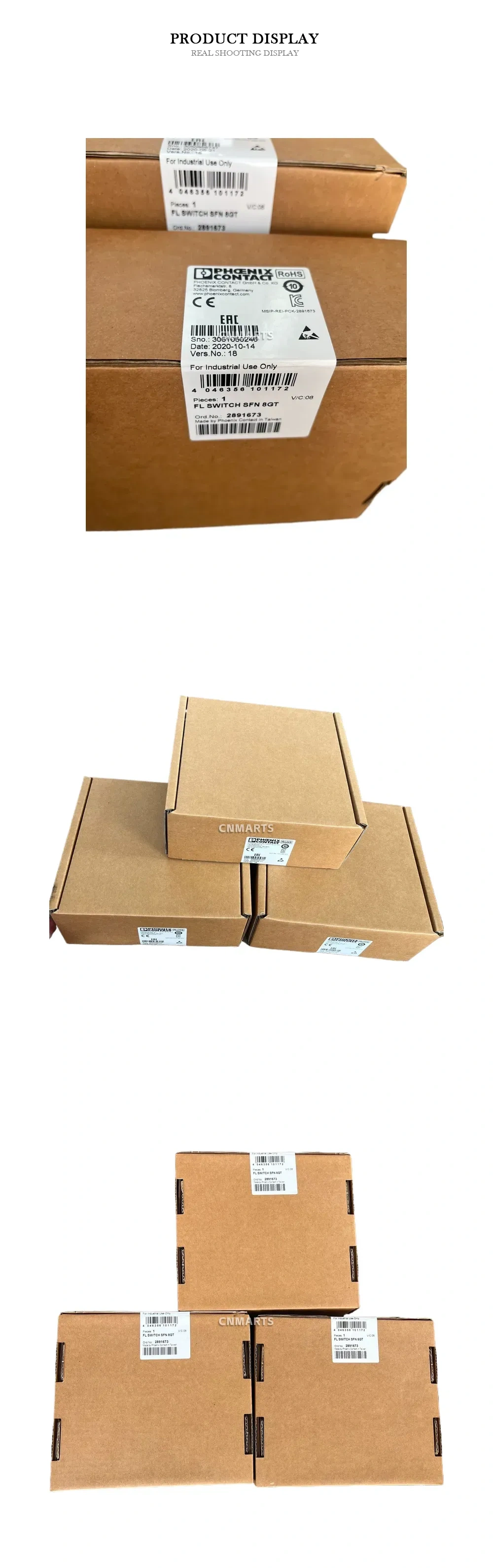 Phoenix Contact FL SWITCH SFN 8GT Industrial Ethernet Switch Description