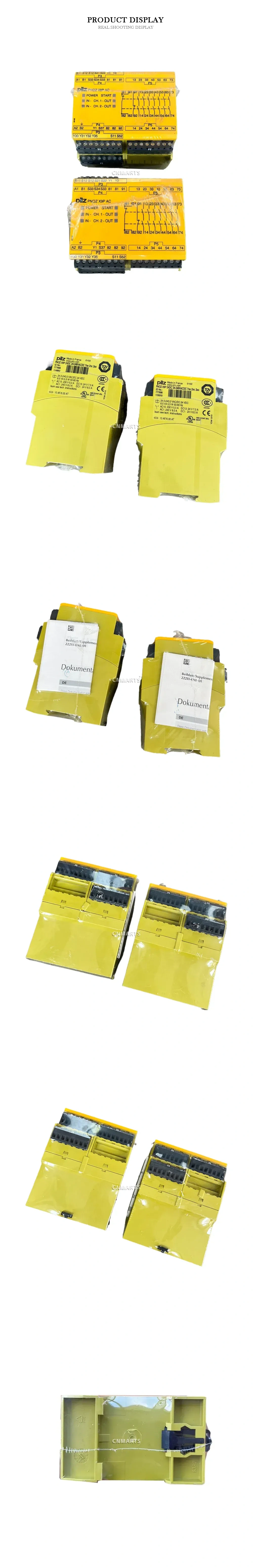 Pilz PNOZ X9P 24DC 24-240VAC/DC 7no 2nc 2so Safety Relay Module Description