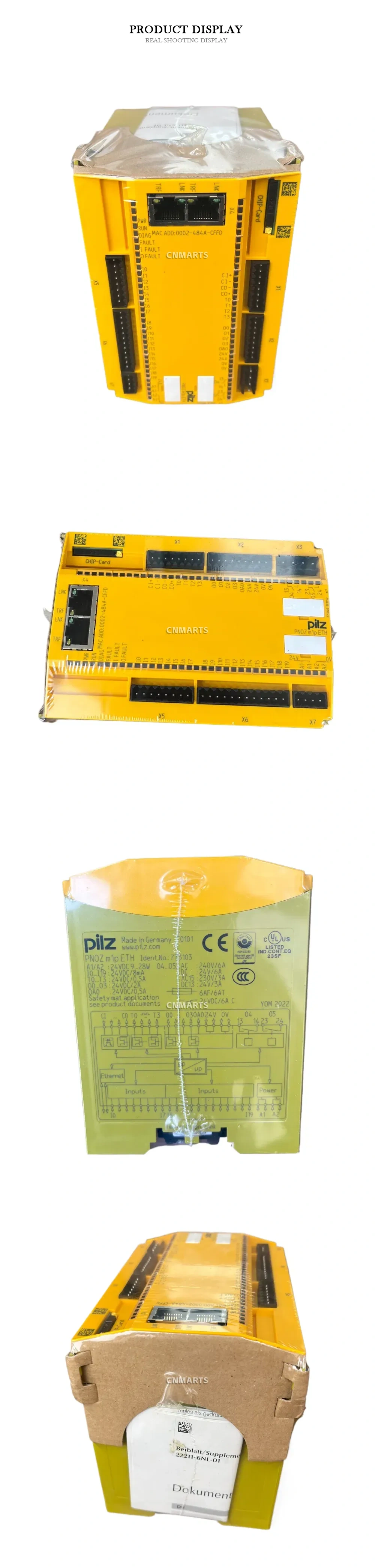Pilz PNOZ m1p ETH Safety Controller Description