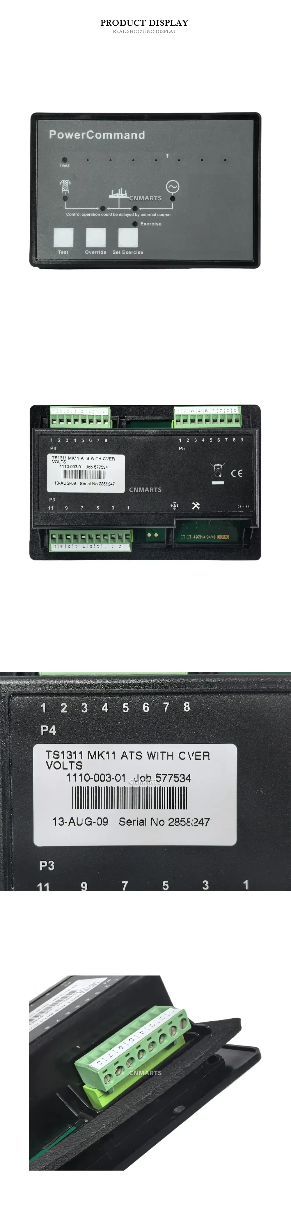 PowerCommand TS1311 MK11 Automatic Transfer Switch Controller Description