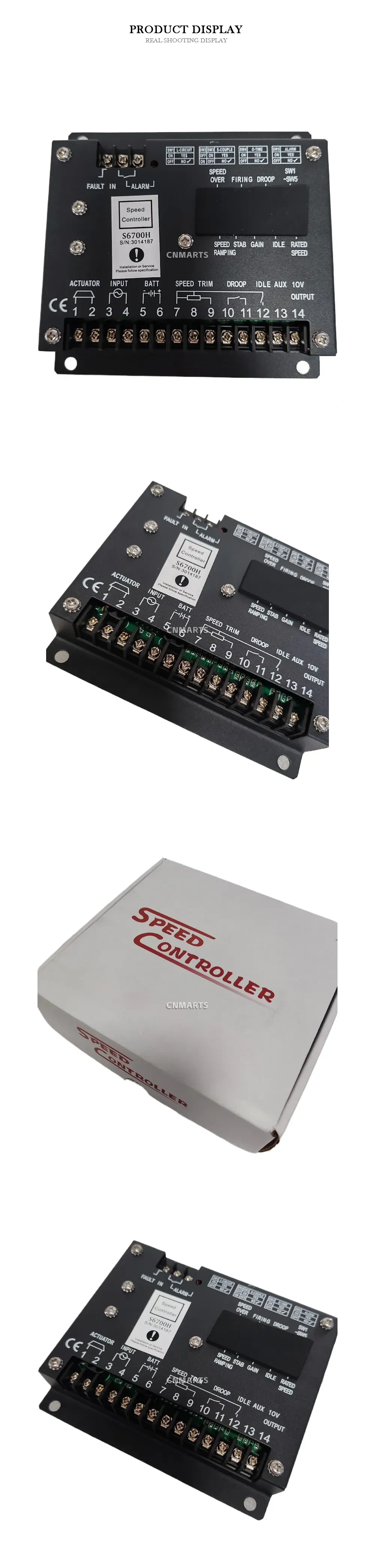 S6700H Speed Controller Description