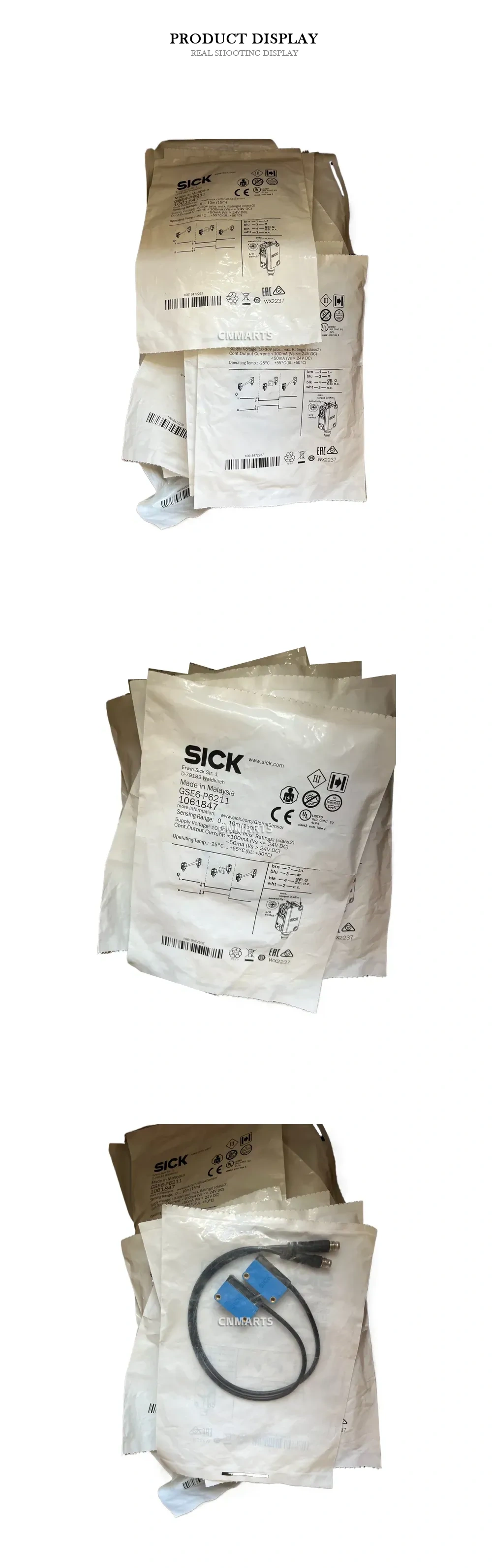 SICK GSE6-P6211 Photoelectric Sensor Description