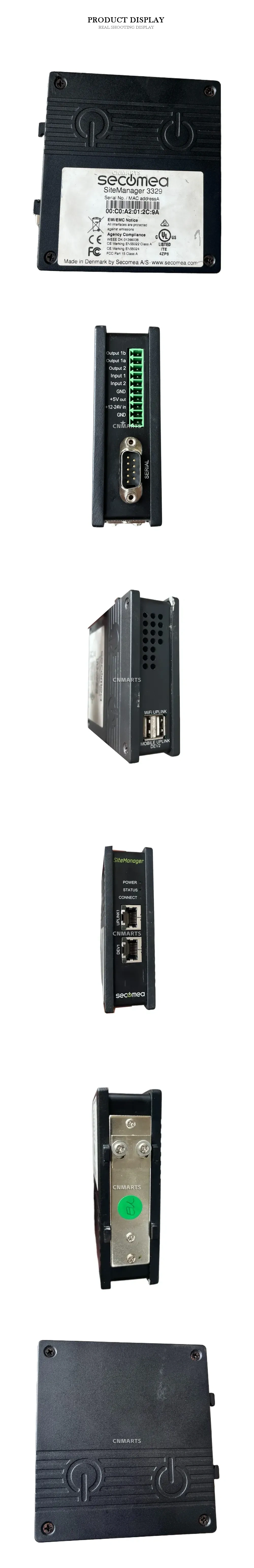 Secomea SiteManager 3329 Industrial Remote Access Gateway Description