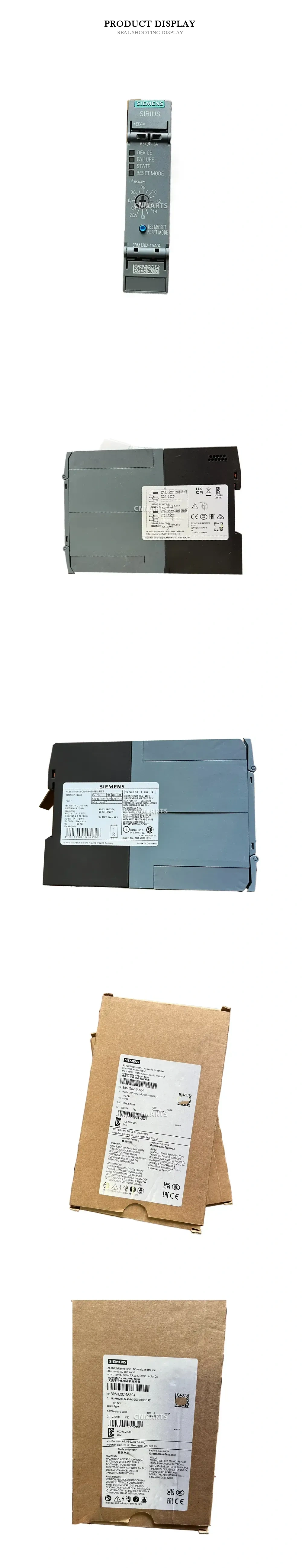 Siemens 3RM1202-1AA04 AC Semiconductor Motor Starter Description