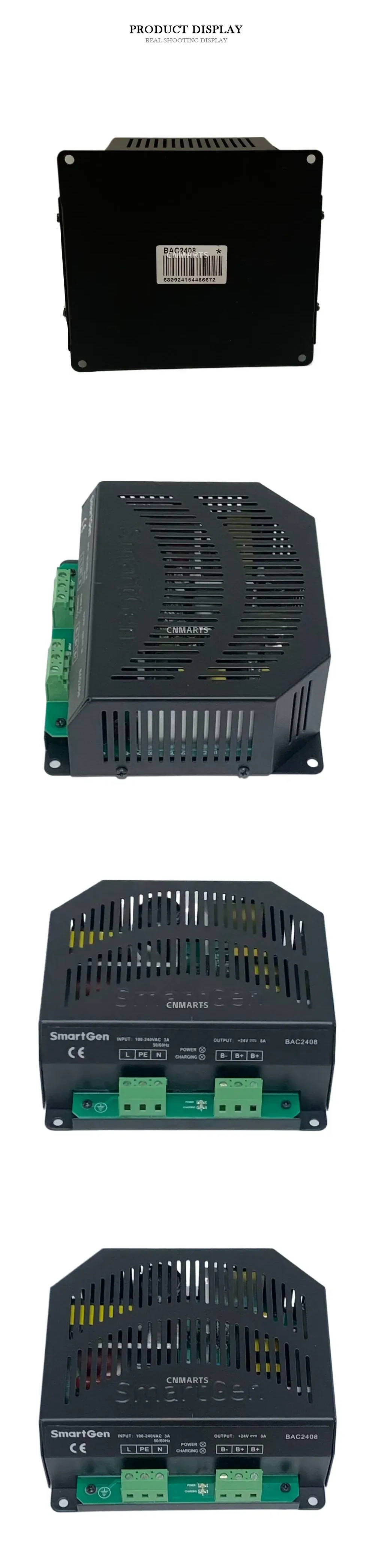 SmartGen BAC2408 Battery Charger Description