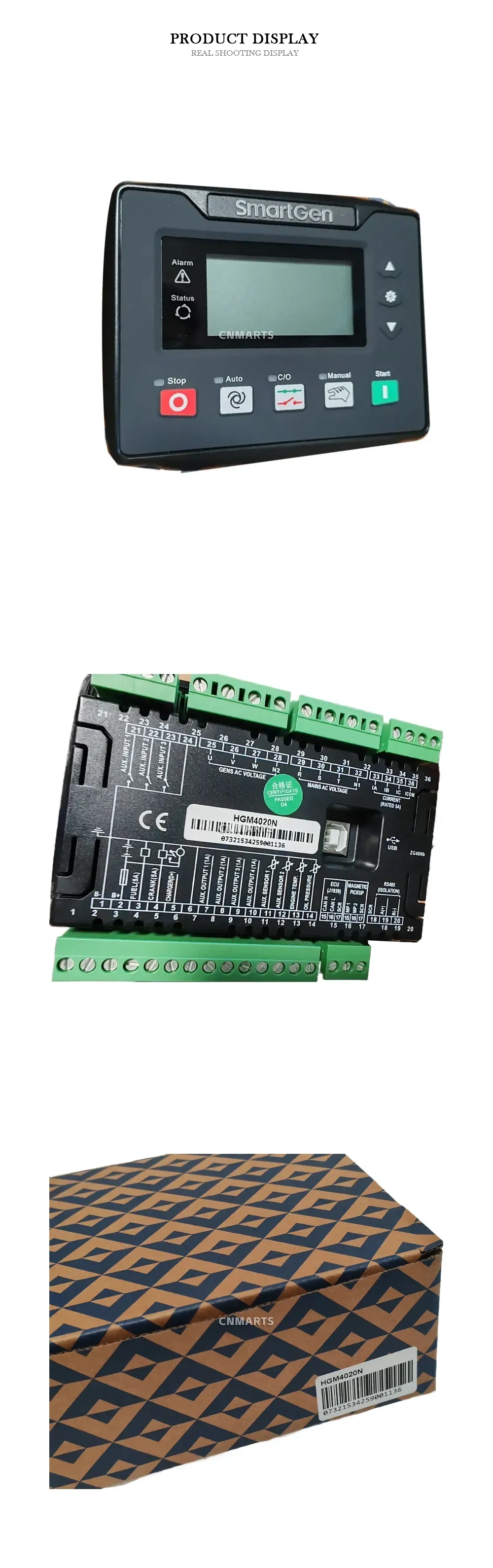 SmartGen HGM4020N Generator Controller Description