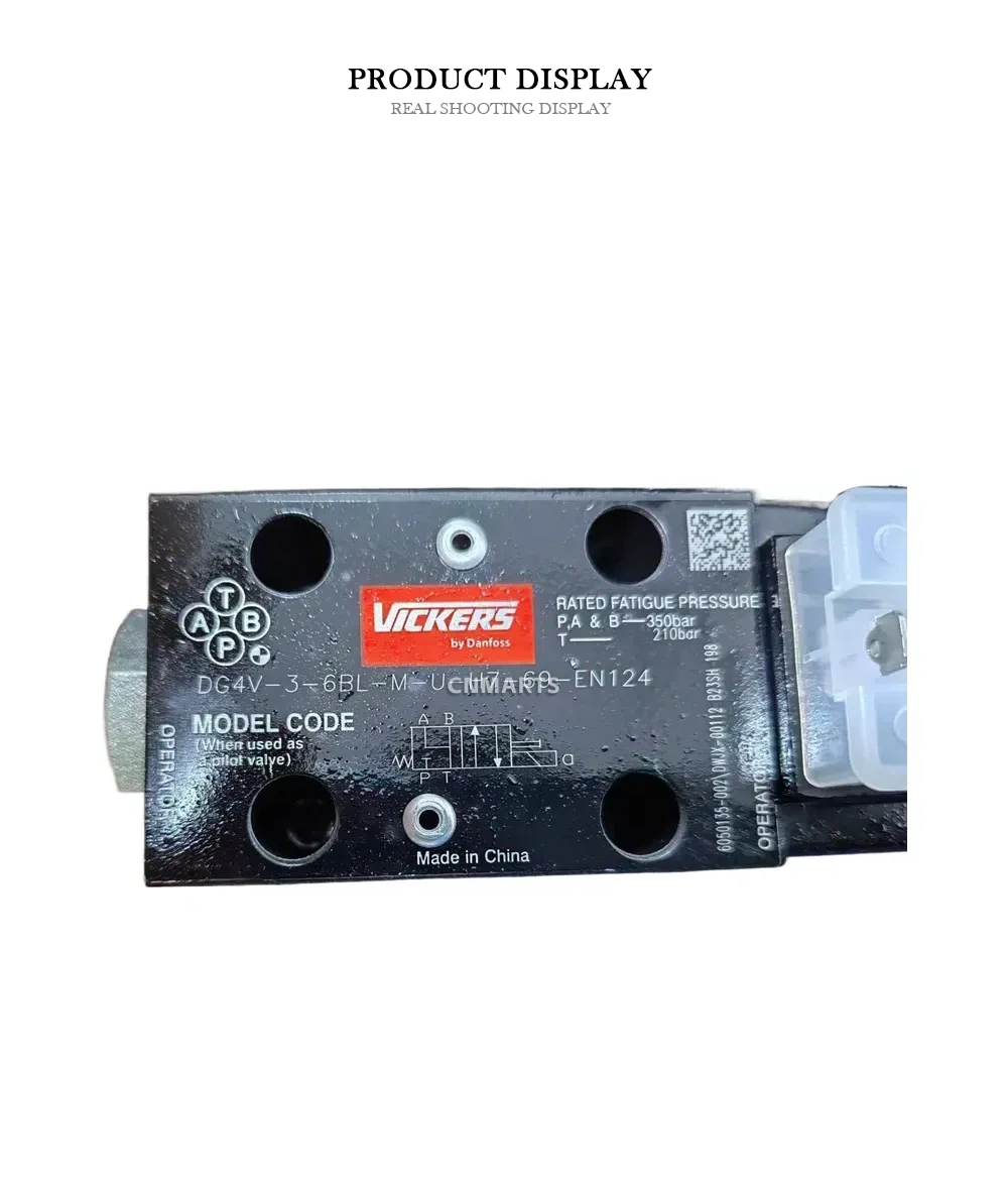 Vickers DG4V-3-6BL-M-U-H7-69-EN124 Solenoid Operated Directional Control Valve Description