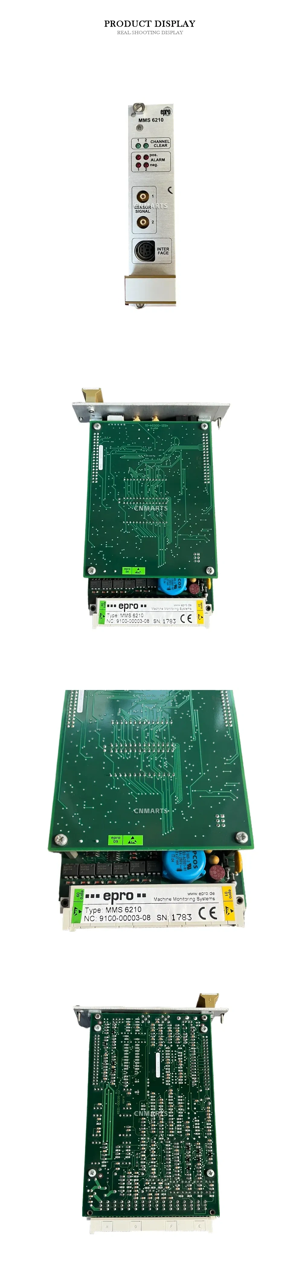 epro MMS 6210 Machine Monitoring Module Description