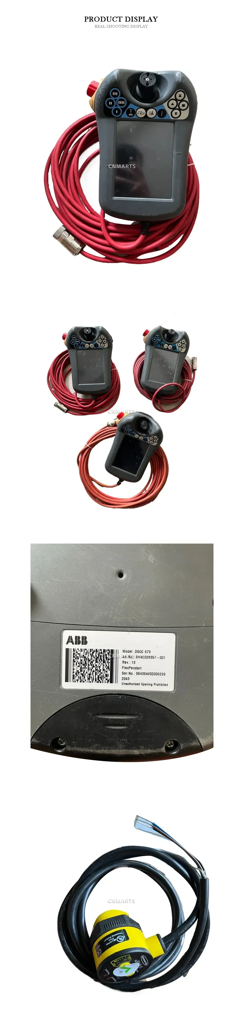 ABB DSQC 679 Robot Teach Pendant Description
