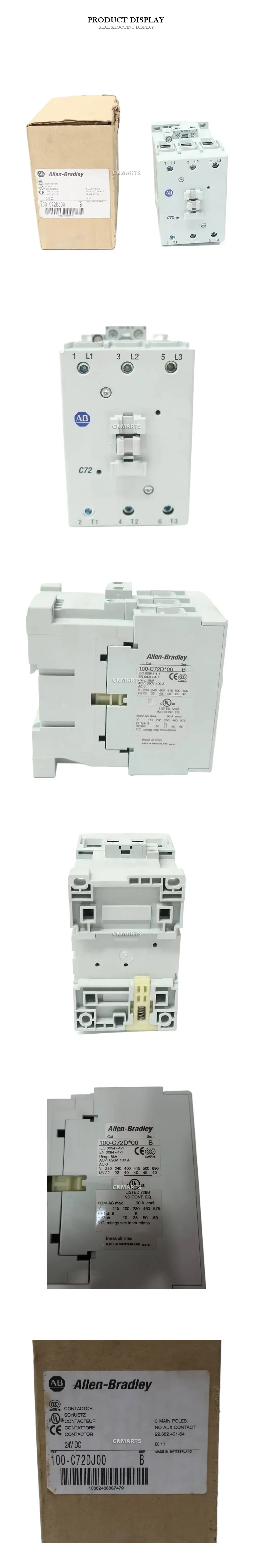 Allen-Bradley 100-C72DJ00 Contactor Description