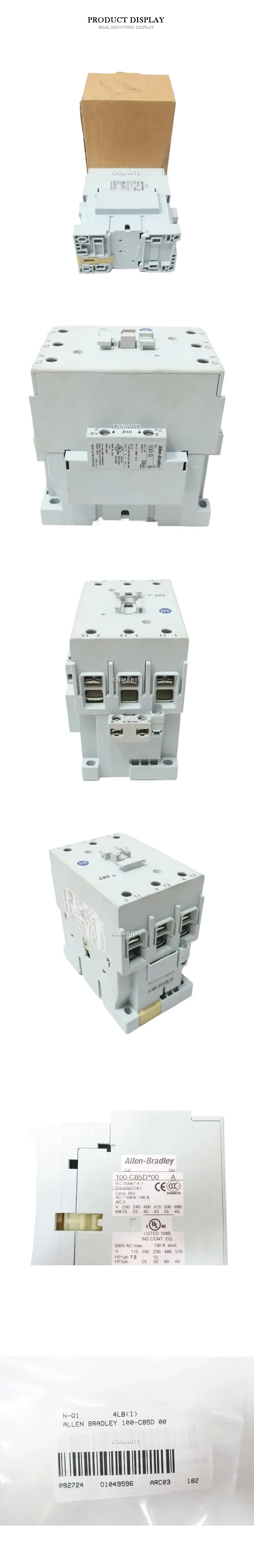 Allen-Bradley 100-C85D*00 IEC Contactor Description