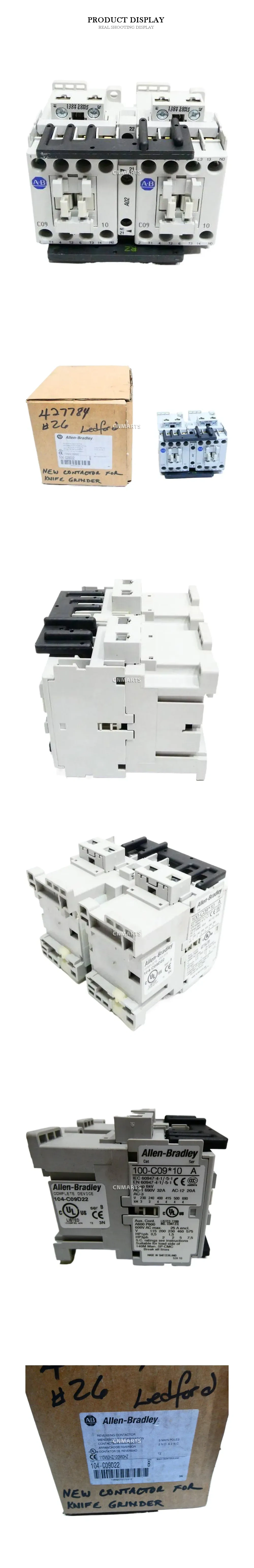 Allen-Bradley 104-C09D22 Reversing Contactor Description