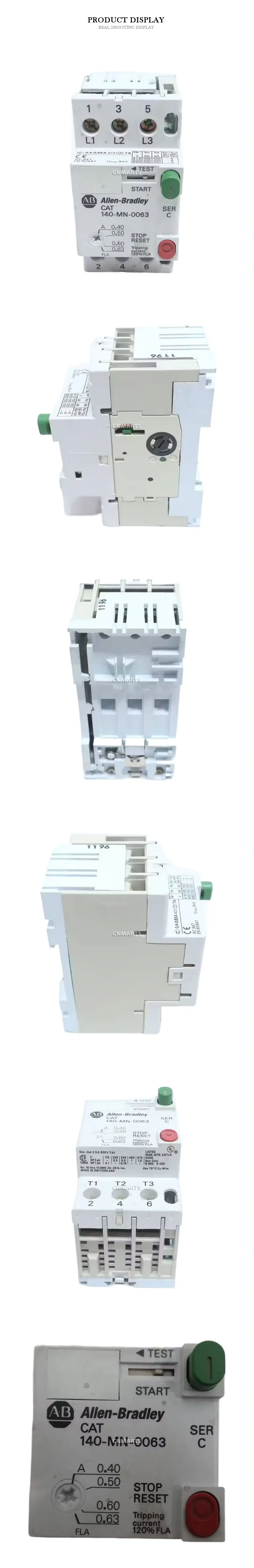 Allen-Bradley 140-MN-0063 Manual Motor Starter (Manual Motor Controller) Description