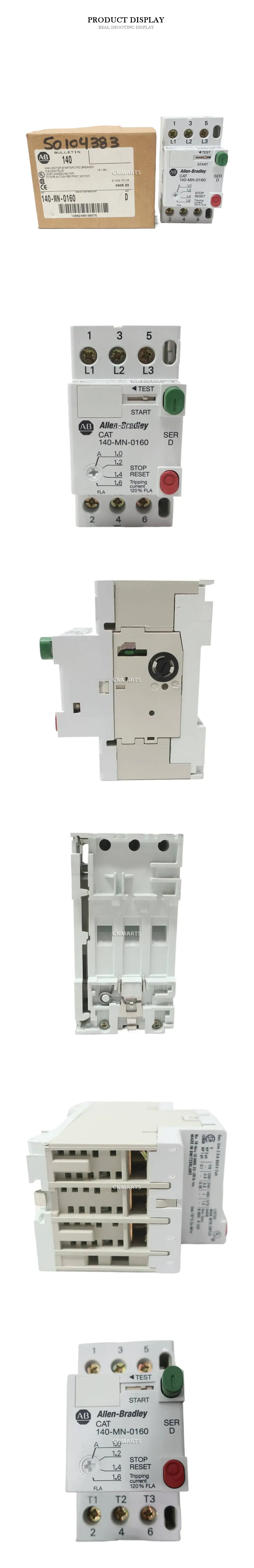 Allen-Bradley 140-MN-0160 Manual Motor Starter Circuit Breaker Description