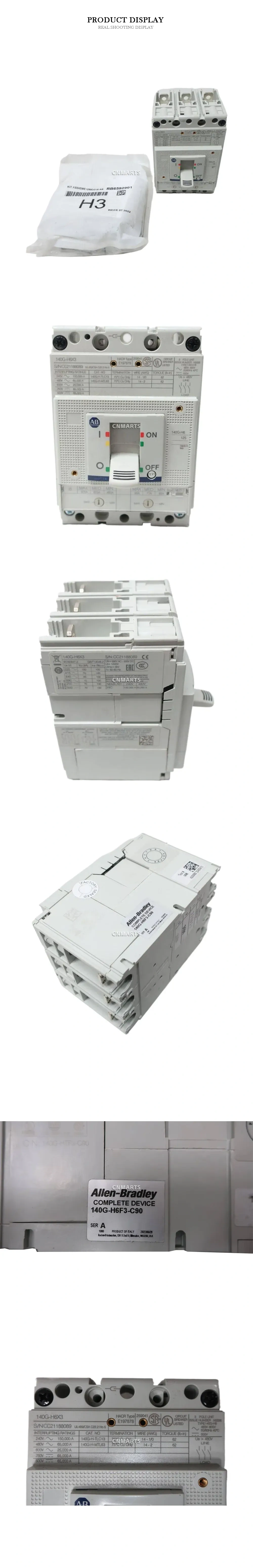 Allen-Bradley 140G-H6F3-C90 Molded Case Circuit Breaker Description