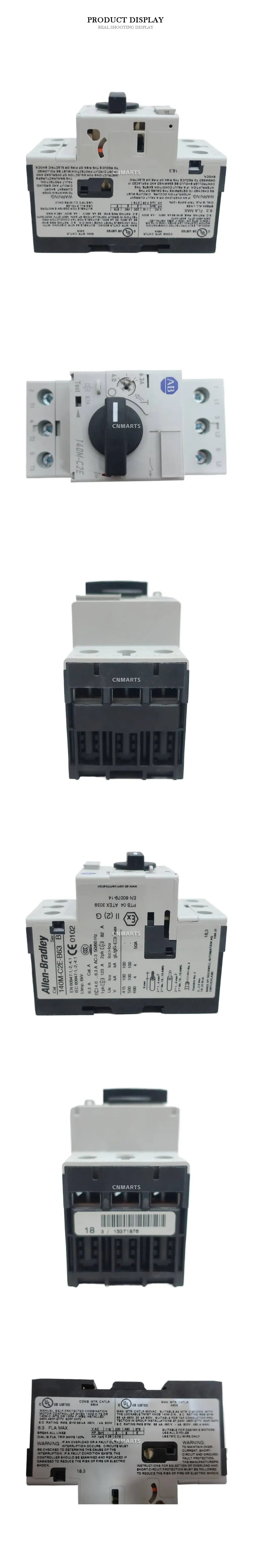 Allen-Bradley 140M-C2E-B63 Manual Motor Controller Description