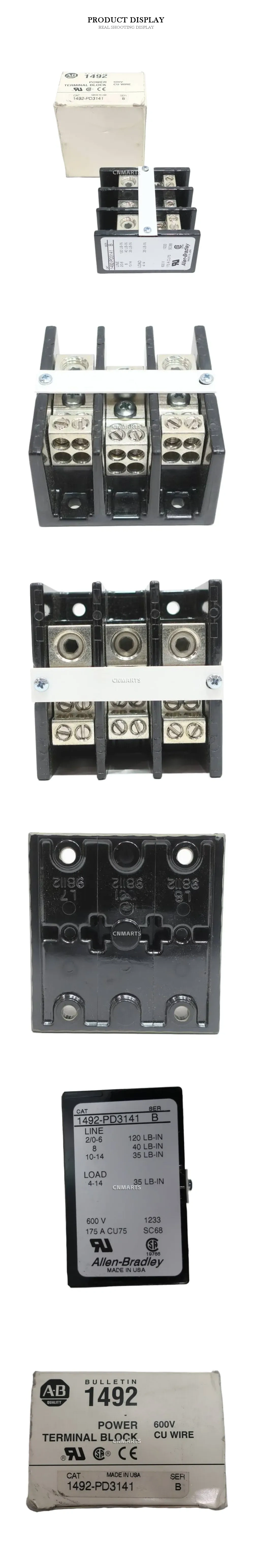 Allen-Bradley 1492-PD3141 Power Terminal Block Description