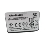 Allen-Bradley 1494U-D30 / 1494U-F30 / 1494U-C314 Disconnect Switch Kit with Cable Operating Mechanism