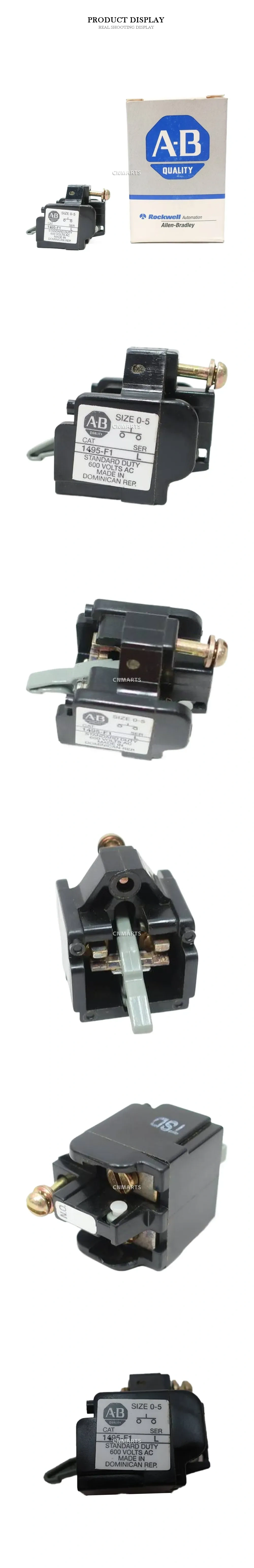 Allen-Bradley 1495-F1 Auxiliary Contact Block Description