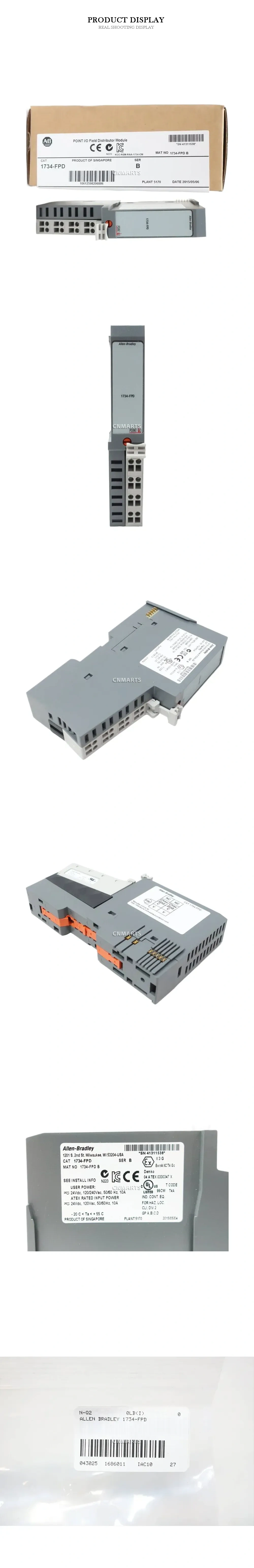 Allen-Bradley 1734-FPD POINT I/O Field Distributor Module Description