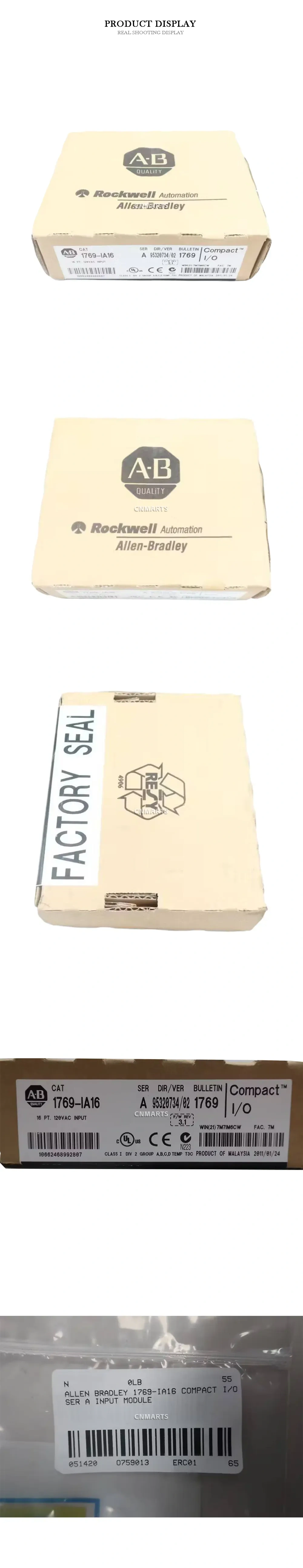 Allen-Bradley 1769-IA16 Compact I/O Input Module Description