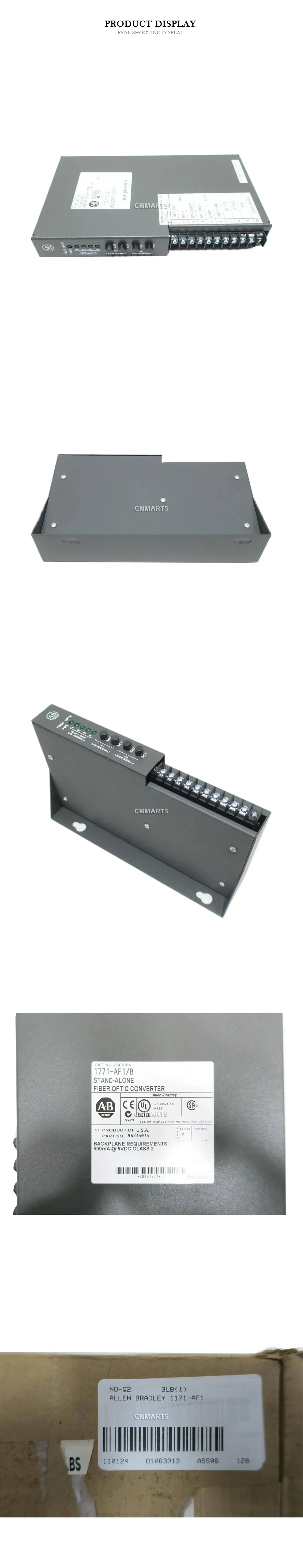 Allen-Bradley 1771-AF1/B Stand-Alone Fiber Optic Converter Description