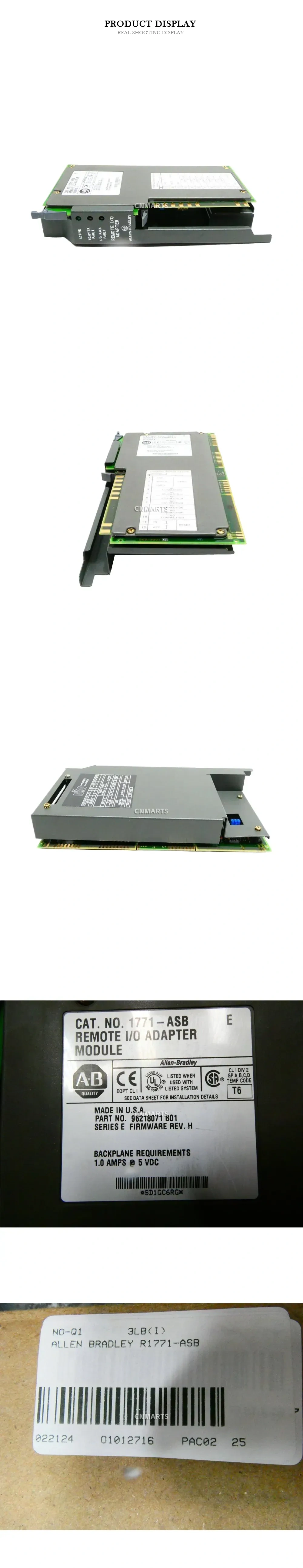 Allen-Bradley 1771-ASB Remote I/O Adapter Module Description