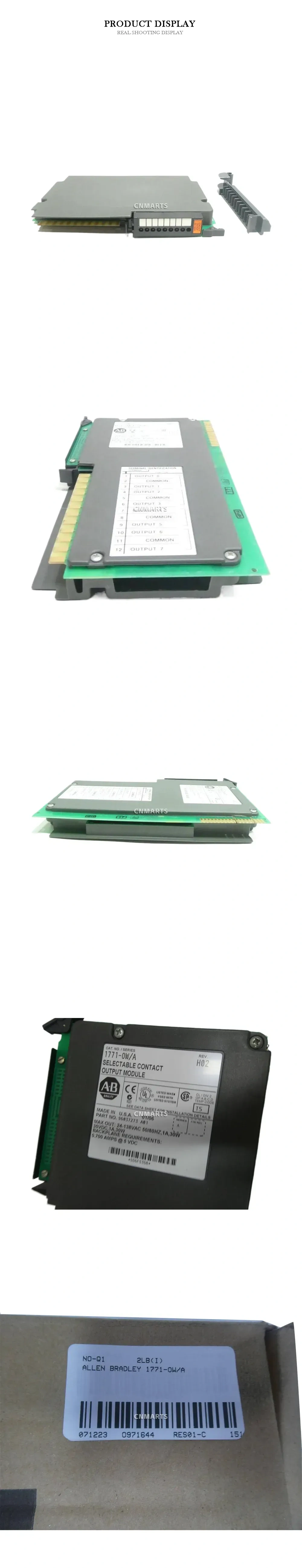 Allen-Bradley 1771-OW/A Selectable Contact Output Module Description