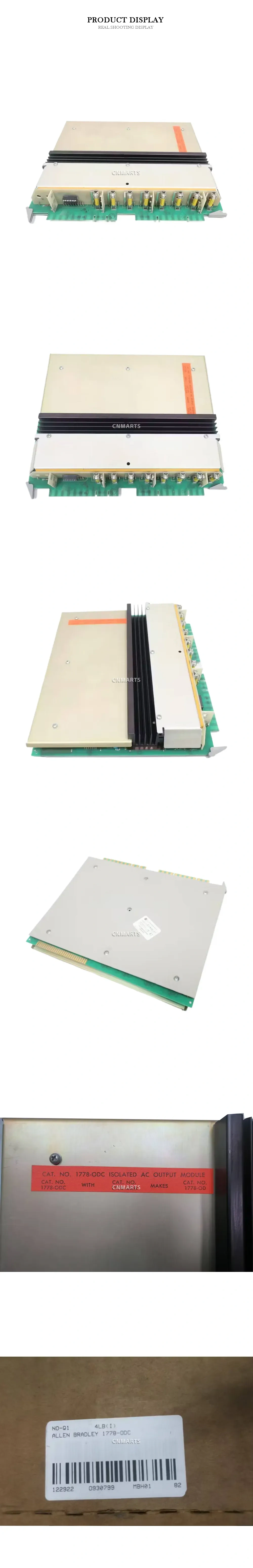 Allen Bradley 1778-ODC Isolated AC Output Module Description