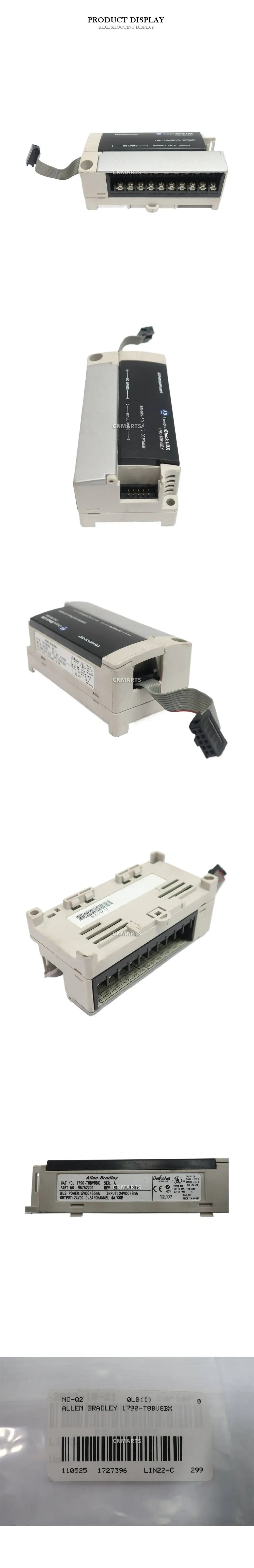 Allen-Bradley 1790-T8BV8BX CompactBlock LDX Expansion Unit Description