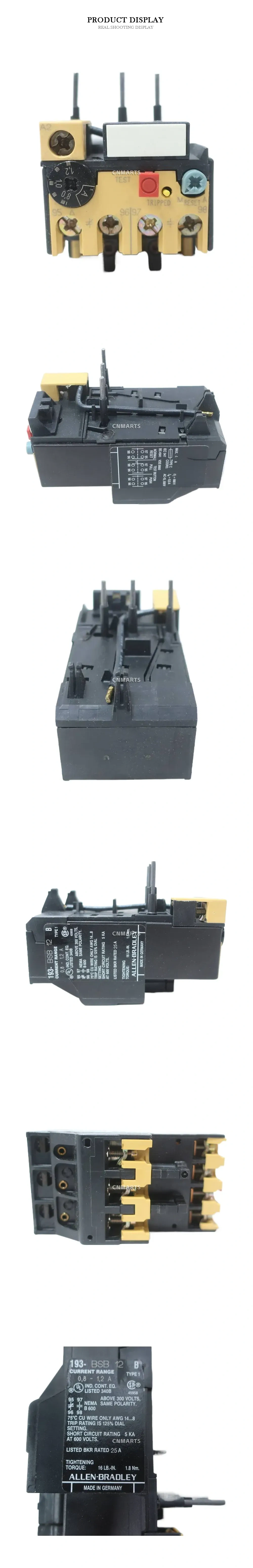 Allen-Bradley 193-BSB12B Overload Relay Description